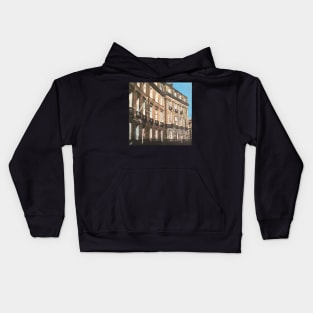 Edinburgh, View of New Town Kids Hoodie